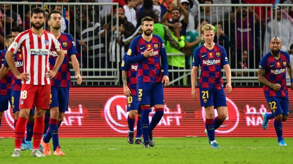 马德里竞技鏖战法国，皮克关键制胜