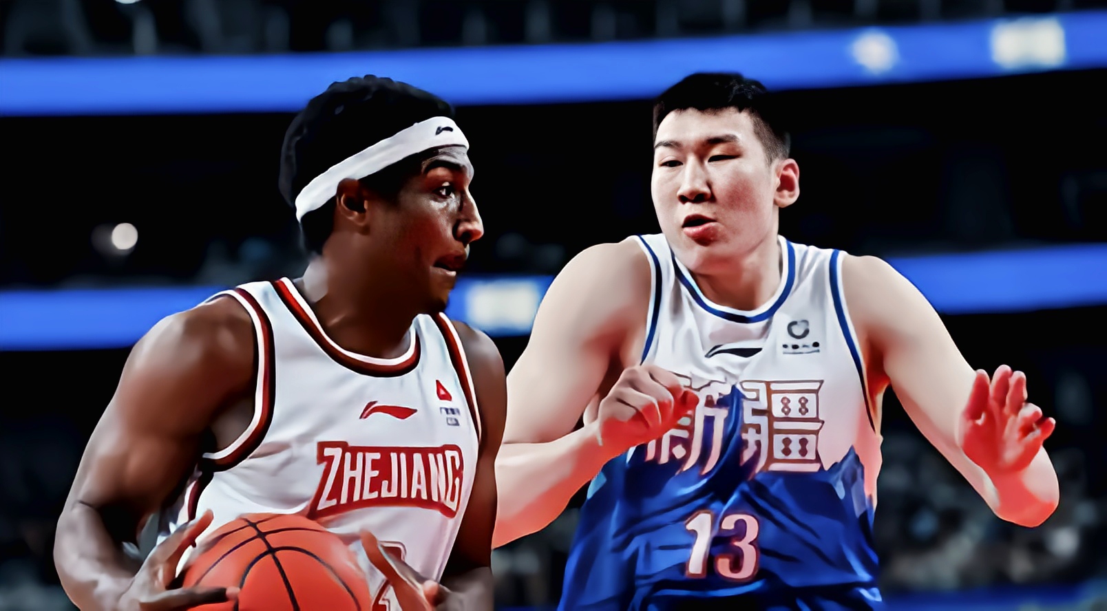 浙江队逆转新疆队，利拉德高光表现
