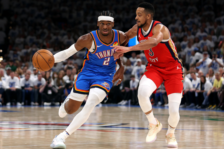 雷霆绝杀鹈鹕,麦科勒姆惊艳四座 雷霆绝杀鹈鹕,麦科勒姆惊艳四座